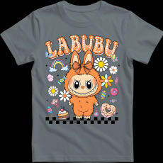 Createyou Labubu, narancssárga - Férfi - Szürke - 2XL
