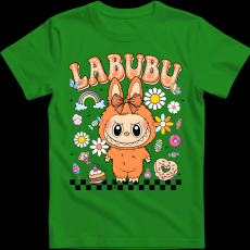 Createyou Labubu, narancssárga - Férfi - Zöld - 3XL