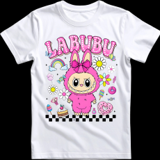 Createyou Labubu, pink - Férfi - Fehér - 2XL