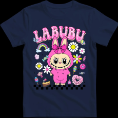 Createyou Labubu, pink - Gyermek - Sötétkék - XL