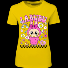 Createyou Labubu, pink - Női - Sárga - S női póló