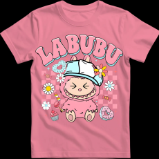 Createyou Labubu, rózsaszín - Férfi - Pink - 3XL