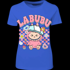 Createyou Labubu, rózsaszín - Női - Királykék - XL