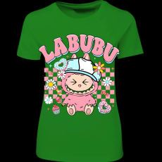 Createyou Labubu, rózsaszín - Női - Zöld - XL