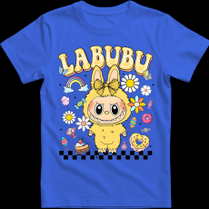 Createyou Labubu, sárgában - Férfi - Királykék - XL