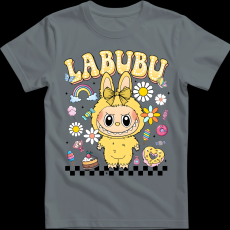 Createyou Labubu, sárgában - Férfi - Szürke - 2XL