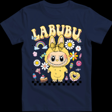 Createyou Labubu, sárgában - Gyermek - Sötétkék - XL