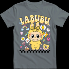 Createyou Labubu, sárgában - Gyermek - Szürke - M