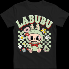 Createyou Labubu, világoszöld - Férfi - Fekete - 3XL