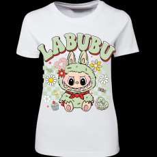 Createyou Labubu, világoszöld - Női - Fehér - 2XL