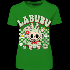 Createyou Labubu, világoszöld - Női - Zöld - 2XL női póló