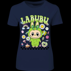 Createyou Labubu, zöld - Női - Sötétkék - M