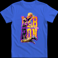 Createyou Lebron - Gyermek - Királykék - S gyerek póló