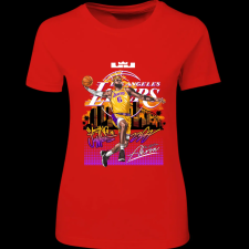 Createyou Lebron james Dunk - Női - Piros - L női póló