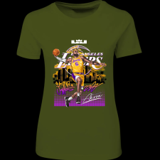 Createyou Lebron james Dunk - Női - Sötétzöld - M női póló