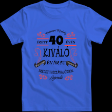 Createyou Legenda - Férfi - Királykék - 3XL