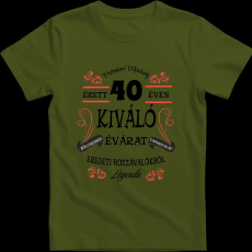 Createyou Legenda - Férfi - Sötétzöld - XL