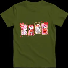 Createyou Love you - Gyermek , Sötétzöld , S