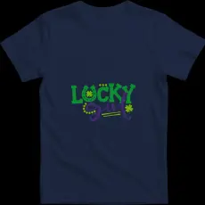 Createyou Lucky Girl - Gyermek , Sötétkék , XL