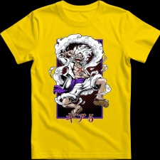 Createyou LUFFY - Férfi - Sárga - M férfi póló