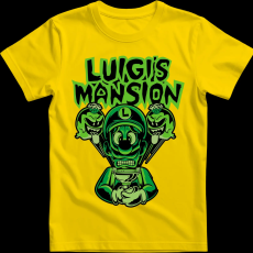 Createyou Luigi's Mansion 2 - Férfi - Sárga - L