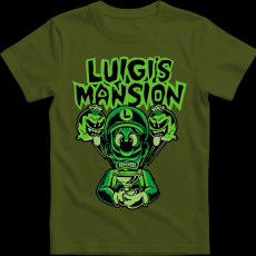 Createyou Luigi's Mansion 2 - Férfi - Sötétzöld - M