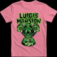 Createyou Luigi's Mansion 2 - Gyermek - Pink - XL gyerek póló