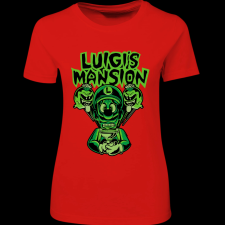 Createyou Luigi's Mansion 2 - Női - Piros - 2XL női póló