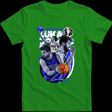 Createyou Luka Doncic - Férfi - Zöld - 3XL férfi póló