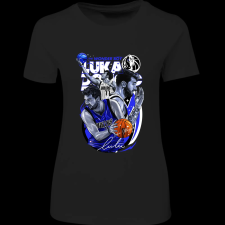 Createyou Luka Doncic - Női - Fekete - XL női póló
