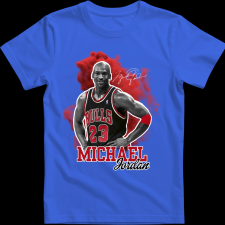 Createyou M. Jordan - Gyermek - Királykék - XL gyerek póló