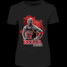 Createyou M. Jordan - Női - Fekete - XL női póló