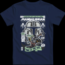 Createyou Mandalorian - Férfi - Sötétkék - XL férfi póló