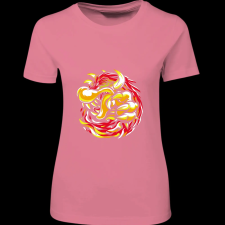 Createyou Mario - Bowser - Női - Pink - 2XL női póló