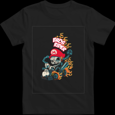 Createyou Mario Bros Rider - Férfi - Fekete - L