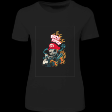 Createyou Mario Bros Rider - Női - Fekete - M