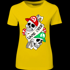 Createyou Mario Game Over - Női - Sárga - L