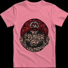 Createyou Mario - Gyermek - Pink - XL
