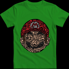 Createyou Mario - Gyermek - Zöld - XS