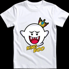 Createyou Mario King Boo - Gyermek - Fehér - S