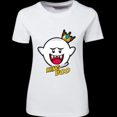 Createyou Mario King Boo - Női - Fehér - M