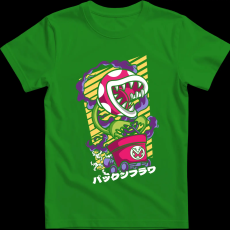 Createyou Mario Land húsevő növény - Gyermek - Zöld - L