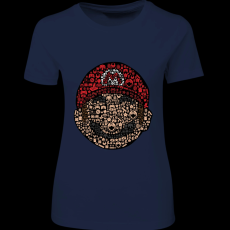 Createyou Mario - Női - Sötétkék - S