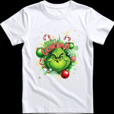 Createyou Merry Grinchmas - Férfi - Fehér - XL