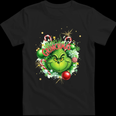 Createyou Merry Grinchmas - Férfi - Fekete - XL