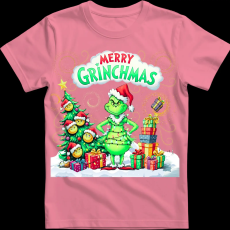Createyou Merry Grinchmas - Férfi - Pink - 3XL