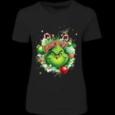 Createyou Merry Grinchmas - Női - Fekete - S