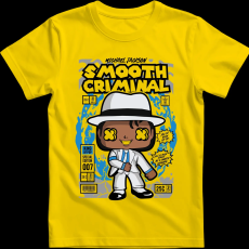 Createyou Michael Jackson Smooth Criminal - Férfi - Sárga - XL