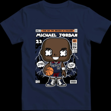 Createyou Michael Jordan - Férfi - Sötétkék - 3XL