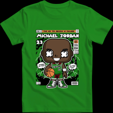 Createyou Michael Jordan - Gyermek - Zöld - S